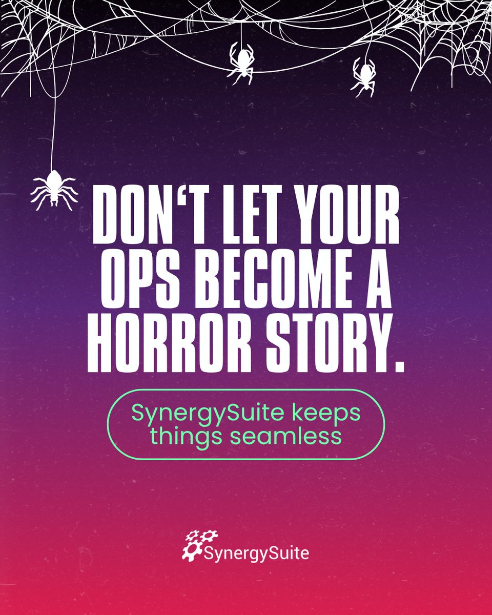 Every restaurant manager knows the horror stories. 👻
Stockouts, short staffing, budget scares.
With SynergySuite, operations stay calm. No frights, no surprises.
#RestaurantOps #SynergySuite #HospitalityTech`