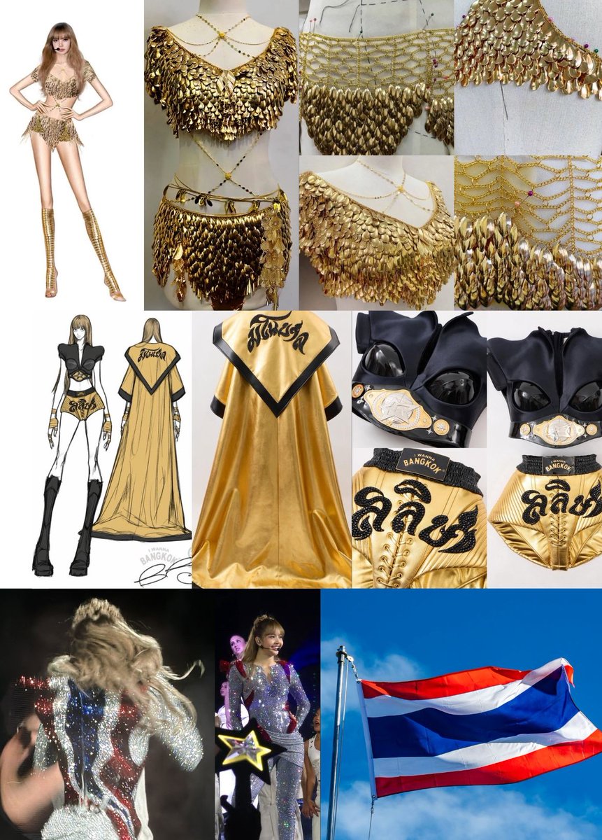 LISA was widely praised for honoring, representing, and paying tribute to her homeland, Thailand, through her stunning and culturally inspired outfits made by talented Thai designers during her solo stage at BLACKPINK’s 3-day concert at Rajamangala National Stadium.