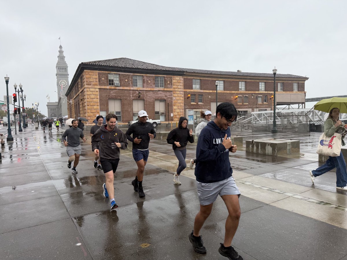 76th week in a row of Builders who Run.

A little rain didn’t prevent a great turnout.

Run the Golden Gate Bridge with us this Saturday.

RSVP at <a href="/builderswhorun/">Builders who Run</a>