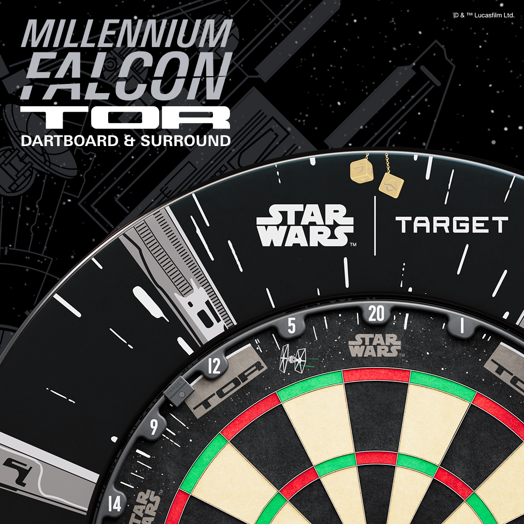 Double Top Darts (@doubletopdart) on Twitter photo The Millennium Falcon TOR Dartboard & Surround by <a href="/TargetDarts/">Target Darts</a> and Star Wars!
Available here: doubletopdartshop.com/?sca_ref=79338… The Millennium Falcon TOR Dartboard & Surround by <a href="/TargetDarts/">Target Darts</a> and Star Wars!
Available here: doubletopdartshop.com/?sca_ref=79338…