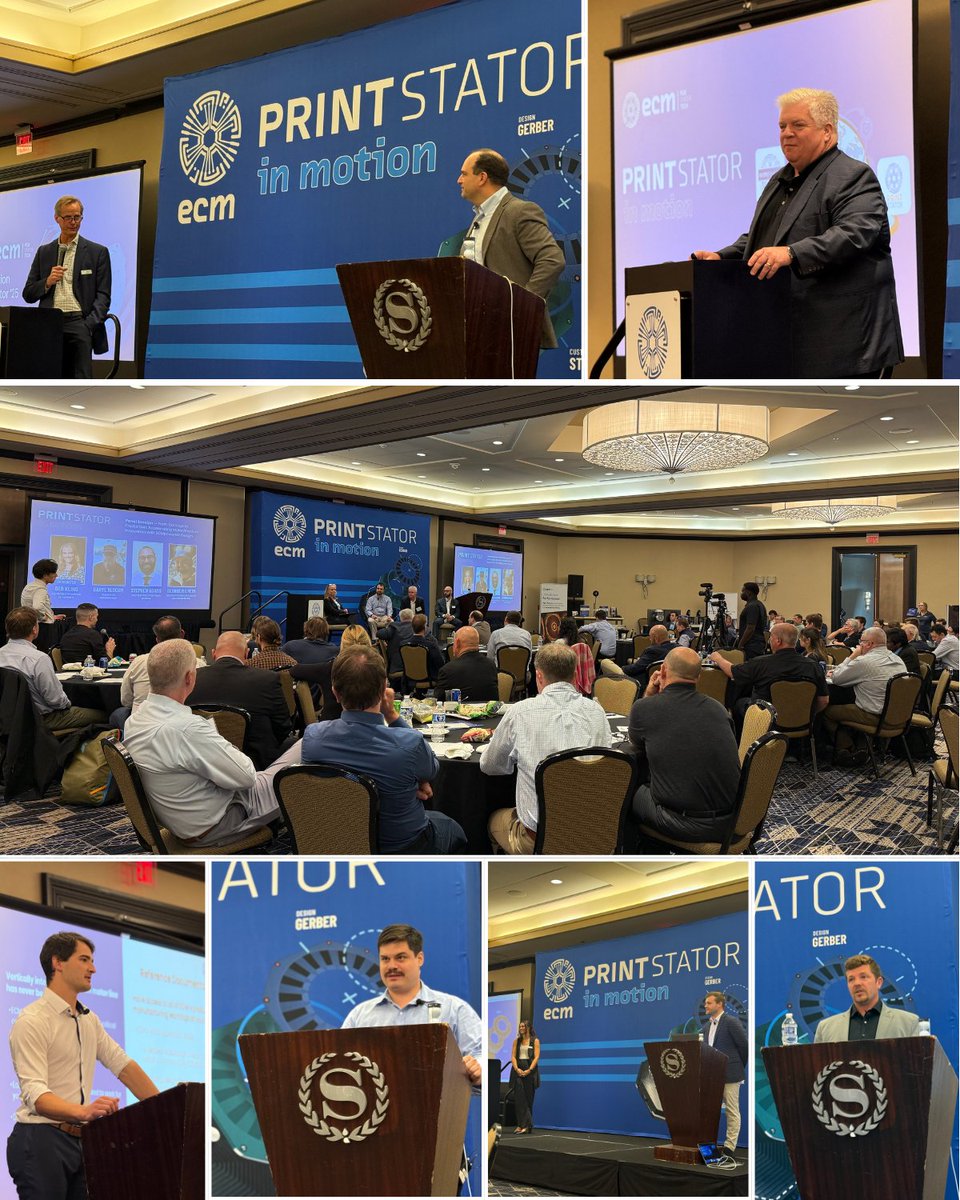 pcbstator's tweet image. PrintStator in Motion 2025 is wrapped!
Huge thanks to our partners, speakers &amp;amp; guests who made it an incredible day of learning, networking &amp;amp; innovation.

Missed it? Contact your ECM rep to learn about the PrintStator beta, vertical integration &amp;amp; franchising opportunities.