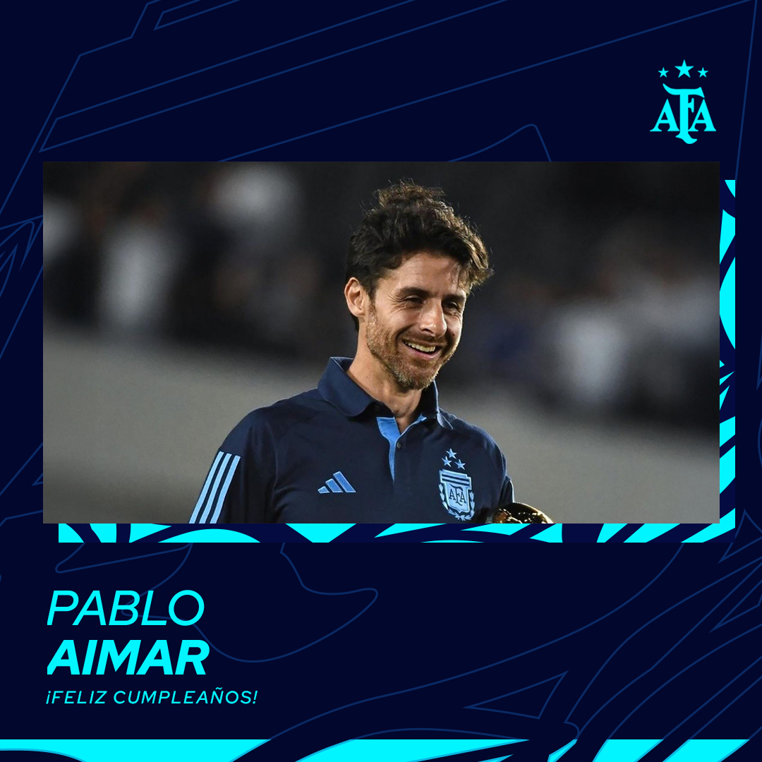 #SaludoAlbiceleste 🇦🇷 ¡Feliz cumple, Pablo! 👏🥳