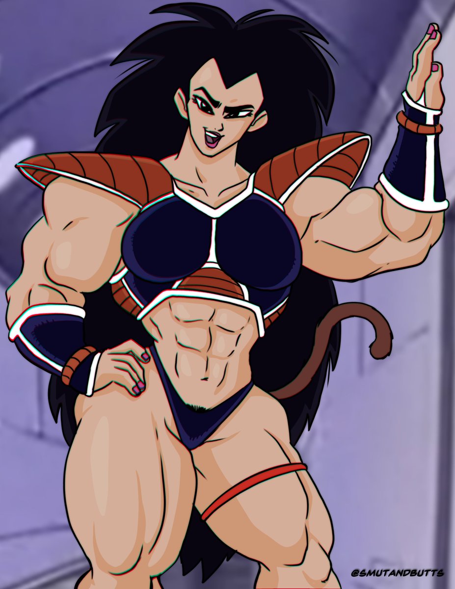 Genderbent Raditz. 

I should draw her again.