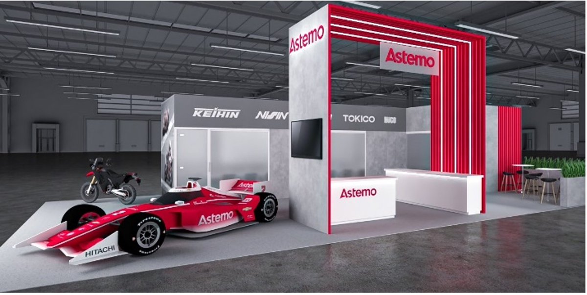 AutoComDetroit's tweet photo. The #2 Team Penske Dallara/Chevrolet sponsored by @astemoglobal  in this year’s @IndyCar SERIES will be on display at the company’s APPEX 2025 exhibit next week in Las Vegas.

More: https://t.co/aVeX4HrLHi

#Astemo #AAPEX2025 #AftermarketExpo #AutoAftermarket #MobilityInnovation https://t.co/N8eE806Ssg