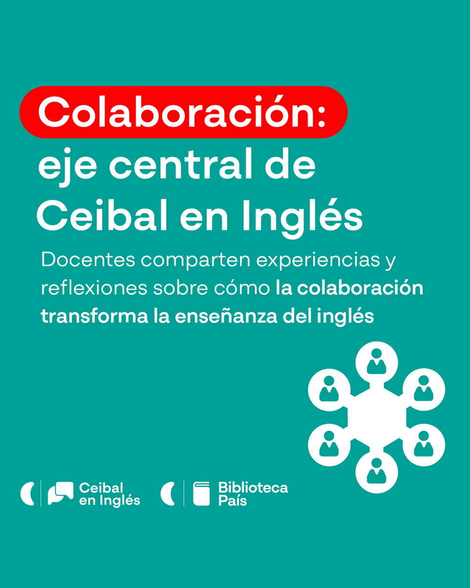 📖 "Colaboración: Eje Central de Ceibal en Inglés" reúne la voz de docentes que reflexionan sobre su experiencia en el programa y la importancia del trabajo conjunto en la enseñanza del inglés.

Accedé al libro y conocé más: bit.ly/BPColaboración…