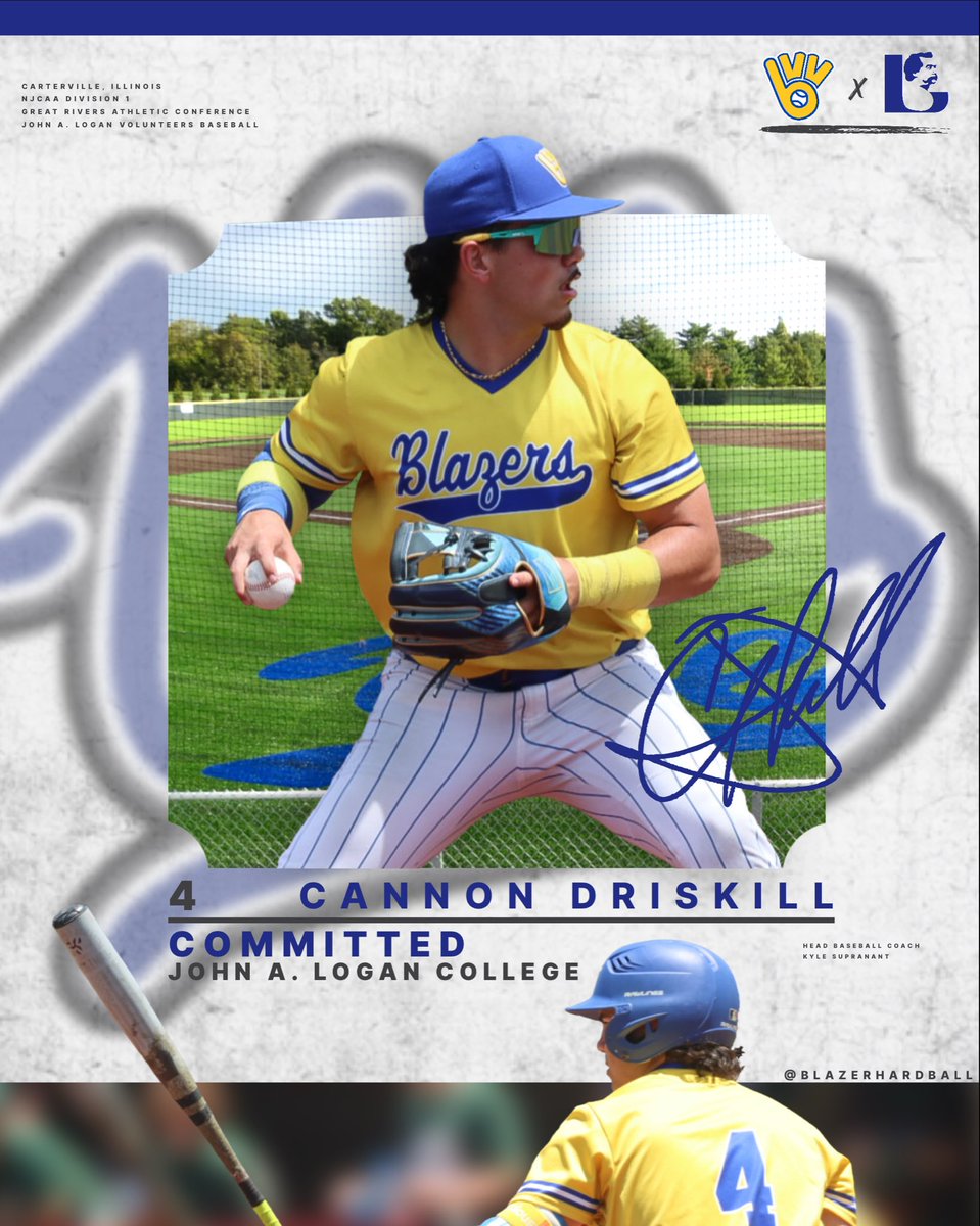 Senior <a href="/CannonDriskill/">Cannon Driskill</a> has made a commitment to <a href="/LoganVolsBsbl/">Logan Vols Baseball</a>!  Congratulations Cannon!  The Pack is proud of you! #jucobandit #packfirst🐺