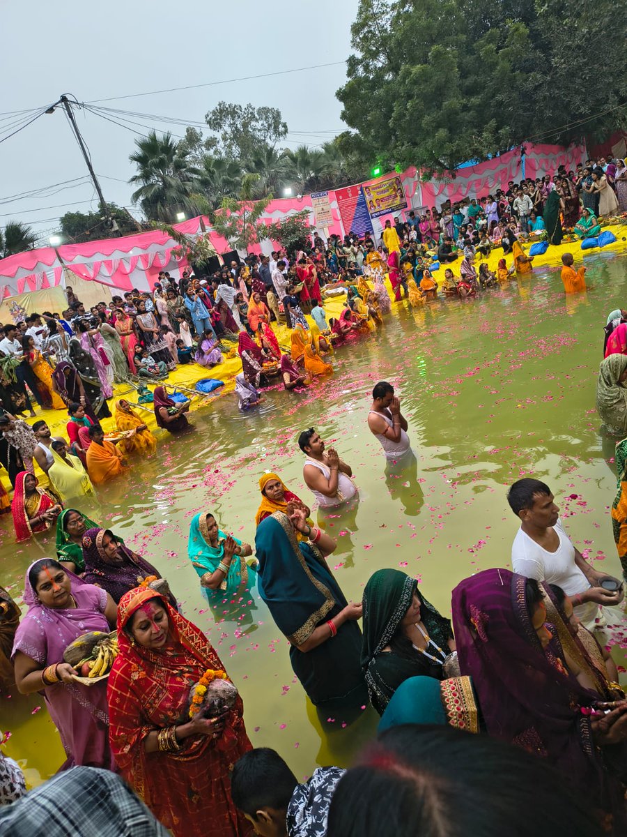 जय छठी मैया। संध्या अर्घ ❤
