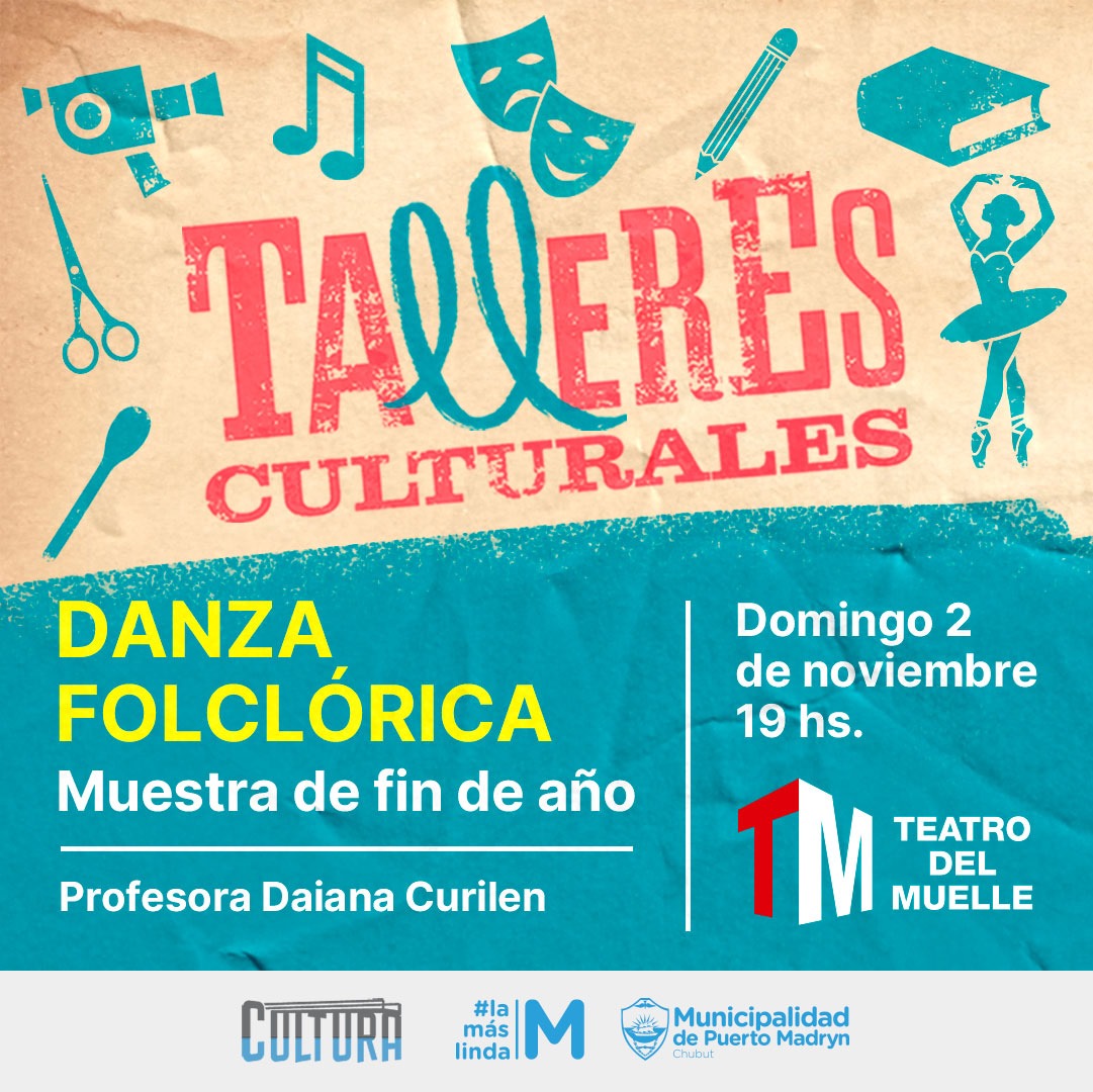 #MADRYN FIN DE SEMANA EN EL TEATRO DEL MUELLE 🎭 

Te invitamos a disfrutar de la agenda del Teatro del Muelle (Av. Rawson 60)

🎹 Viernes 31/10 - 21 hs: Fran Yuré
🎭 Sábado 1/11 - 20 hs: "Habitar el Límite II" 
💃 Domingo 2/11 - 19 hs: "Primer Movimiento"