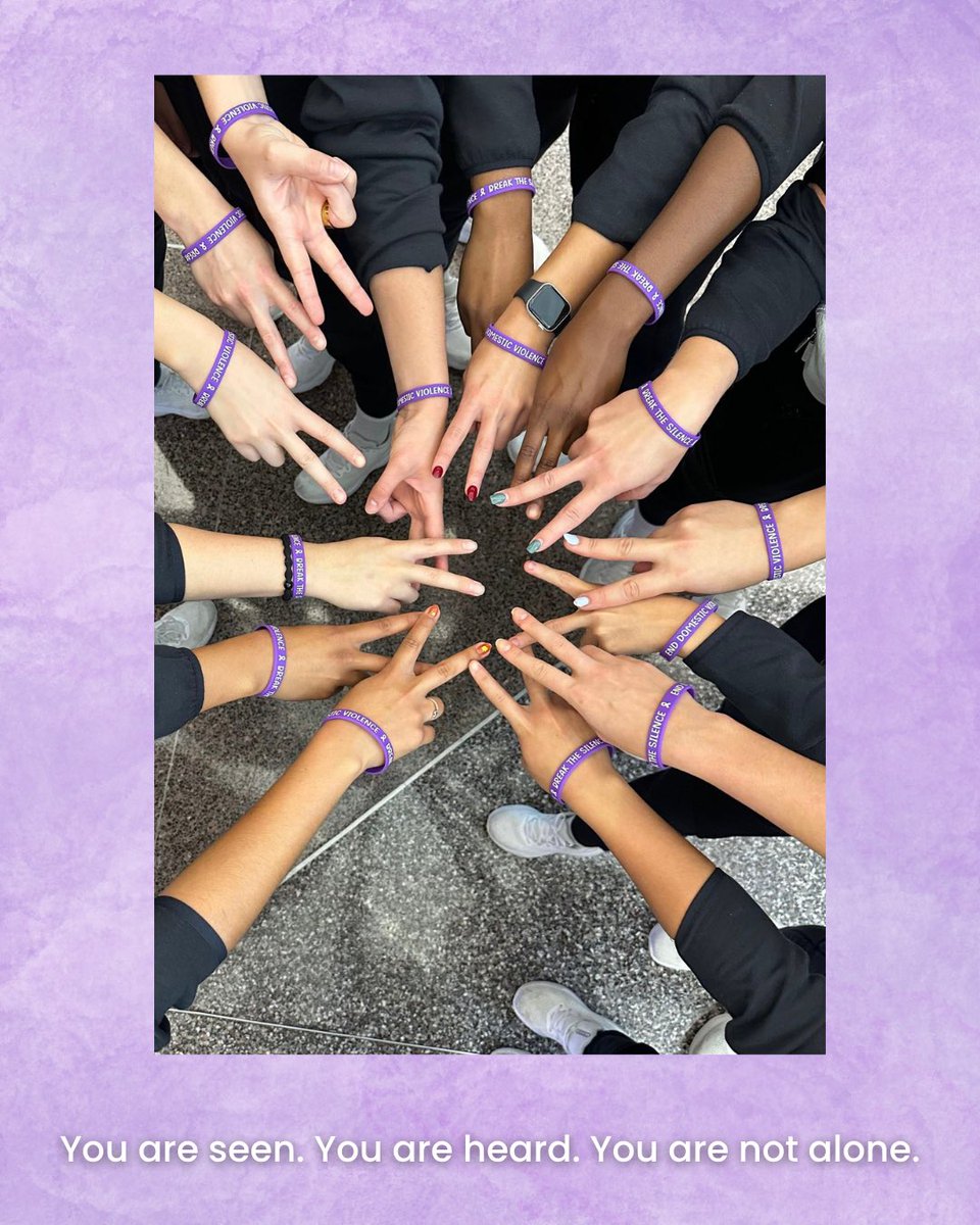 UTRGV student-athletes stand together to raise awareness, support survivors, and promote healthy, respectful relationships — on and off the field. 💜
#DVAM