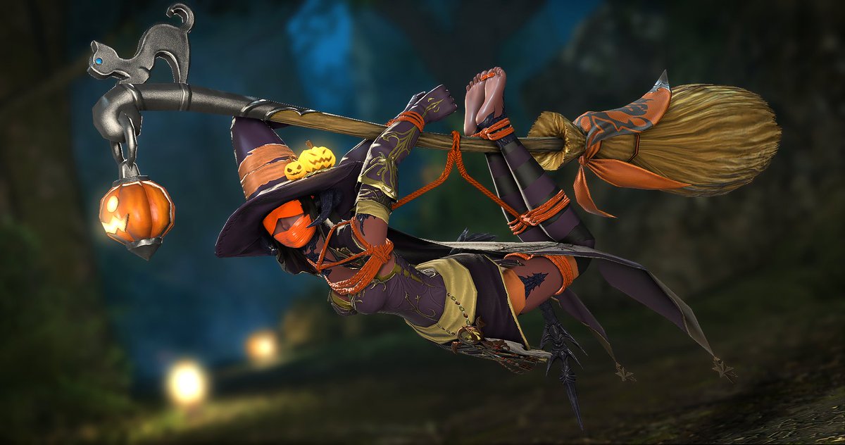 Using a flying broom for unintended purposes. Also makes transporting victims much easier, such as witches!

#FF14nsfw #FFXIVnsfw #gposensfw #DiD #Bondage