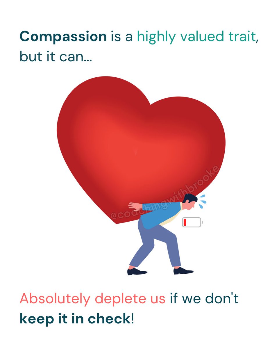 Coachingwbrooke's tweet image. 2/2 The often compassionate nature of ADHDers can lead us to draining our energy!

Have you experienced compassion fatigue before?

Better manage your symptoms and &apos;Activate Your ADHD Potential&apos; with my # 1 Best Selling book/workbook

bit.ly/activateadhd

#adhdhelp #adhdcoach