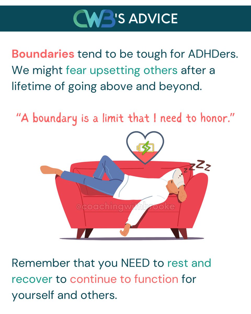 Coachingwbrooke's tweet image. 2/2 The often compassionate nature of ADHDers can lead us to draining our energy!

Have you experienced compassion fatigue before?

Better manage your symptoms and &apos;Activate Your ADHD Potential&apos; with my # 1 Best Selling book/workbook

bit.ly/activateadhd

#adhdhelp #adhdcoach