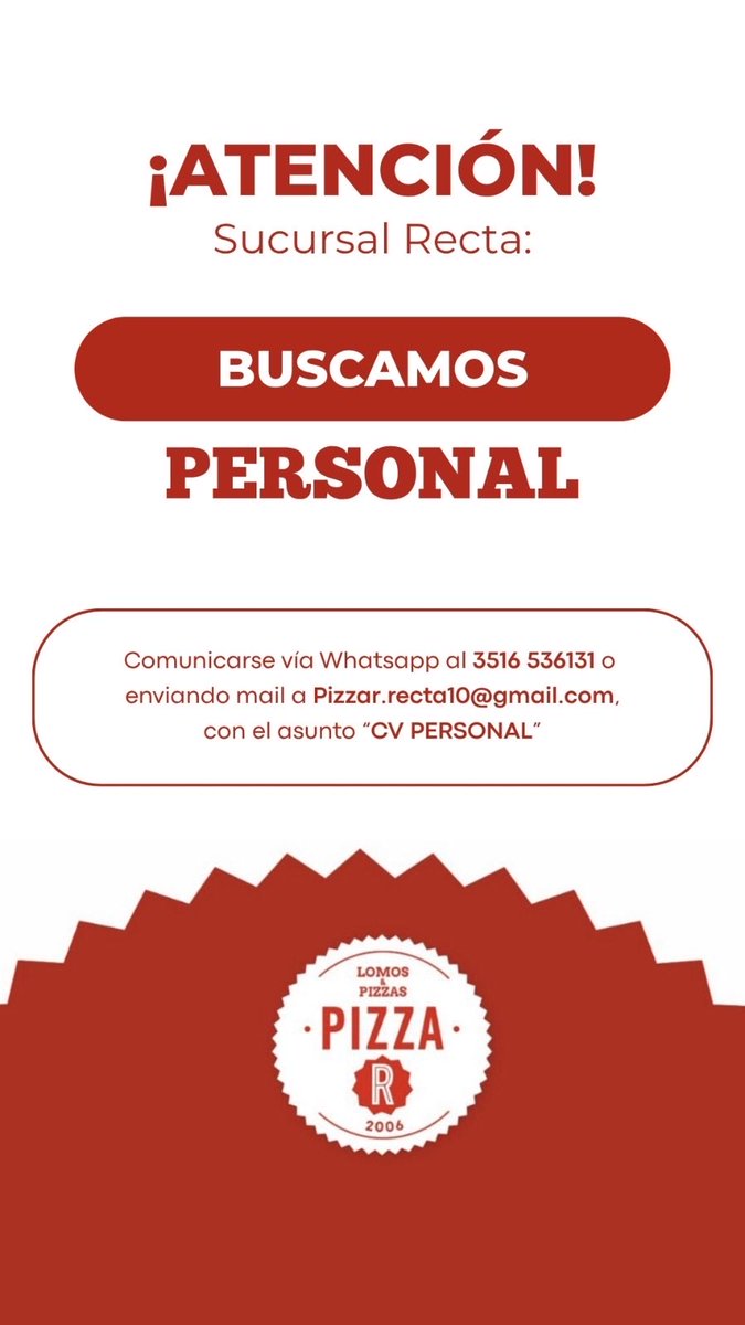 #cordoba #trabajo #buscotrabajo #zonanorte