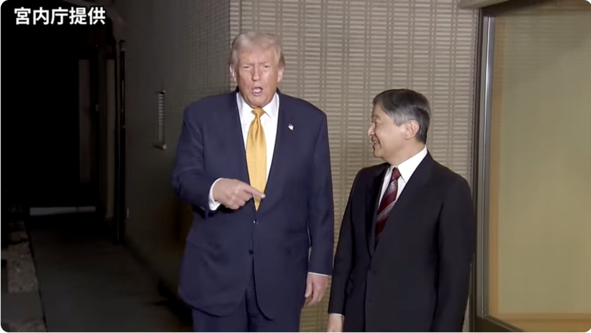 koichi_kawakami's tweet image. しかも、「Great man」と「指差し」する行儀のわるさ。