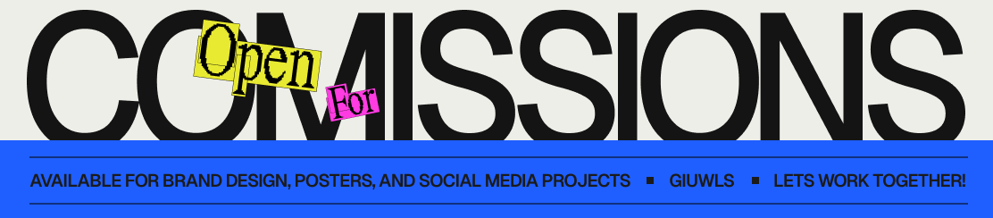 Oi pessoal  👋

Tô finalizando uns freelas, e abrindo minha agenda pra novembro! 🌍🇧🇷

Available for brand, posters &amp; social media projects 

Feel free to email me if you are interested!
📩 giuwlsco@gmail.com
💥 bio.site/giuwls