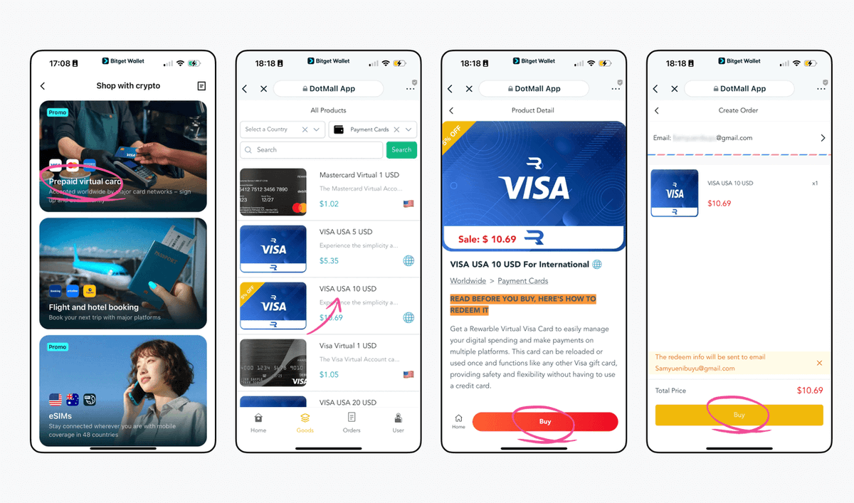 💫 Life on-chain just got easier!
No bank. No card. No limits.🔥
With <a href="/BitgetWallet/">Bitget Wallet 🩵</a> , you can shop, travel &amp; play using crypto — directly from your wallet 🛍️✈️🎮
300+ global brands are now crypto-ready 🌍
<a href="/Bantr_fun/">Bantr</a>  
Spend your $BGB. Live your Web3 life 💳💥
#BitgetWallet #BGB