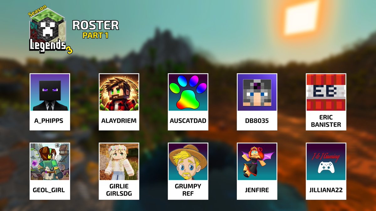 LESS THAN ONE WEEK TO GO UNTIL SEASON 3 GOES LIVE 🎉

HERE ARE THE FIRST TEN MEMBERS 💃🕺