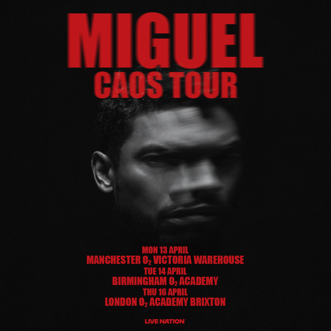 O2AcademyBrix's tweet image. NEW // Following the release of his new album 'CAOS', Grammy Award-winning artist and visionary @Miguel head out on tour, stopping by here on Thu 16 Apr.
Get 48-hour early access Priority Tickets from 10am Wed 29 Oct 👉 amg-venues.com/meIl50XirlS #O2Priority #Miguel