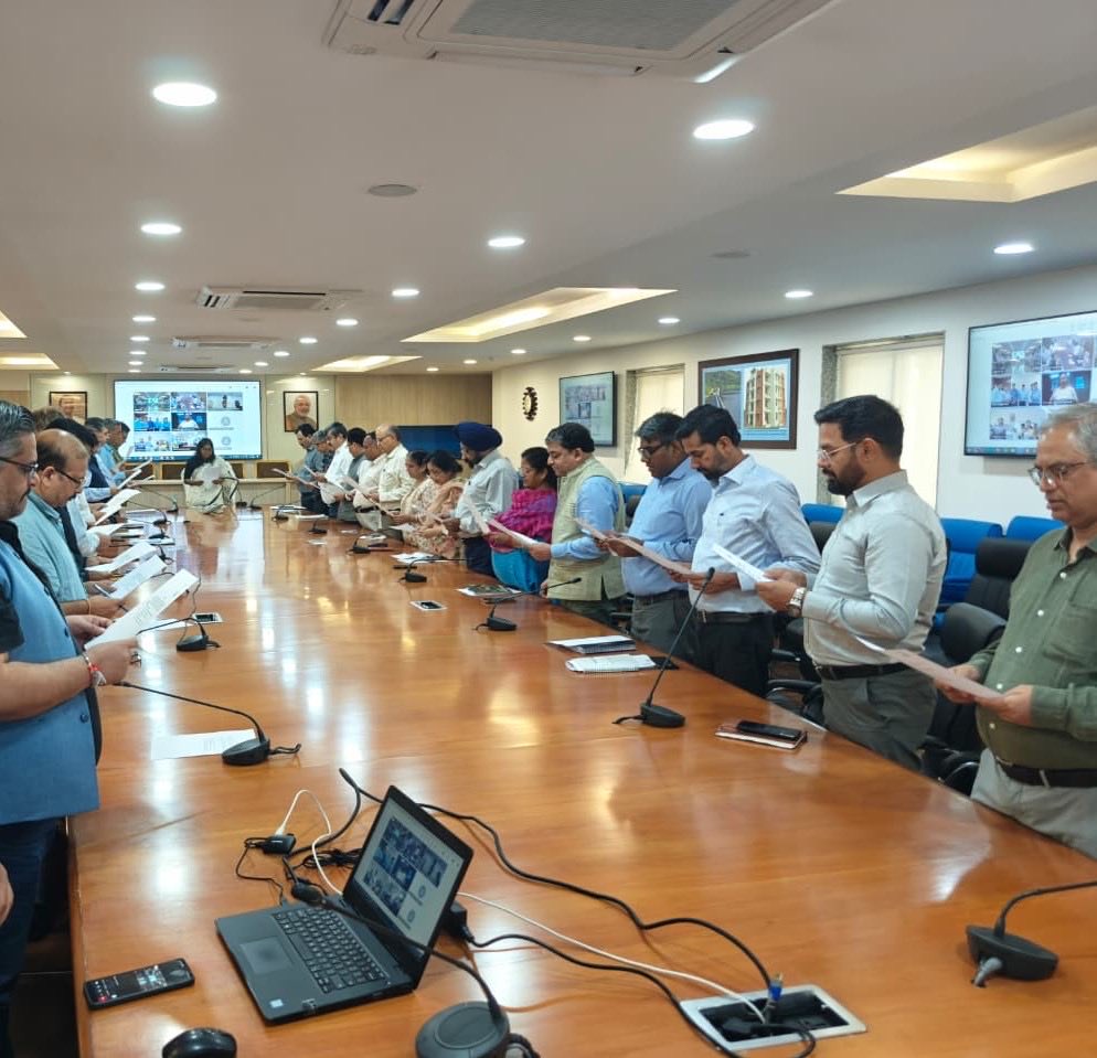 wapcosofficials's tweet image. WAPCOS is committed to uphold the core values of honesty, accountability and good governance in all its endeavours.
#VigilanceAwarenessWeek2025 #IntegrityPledge #WAPCOS #CVC #GoodGovernance @DoWRRDGR_MoJS @NPCCOfficial