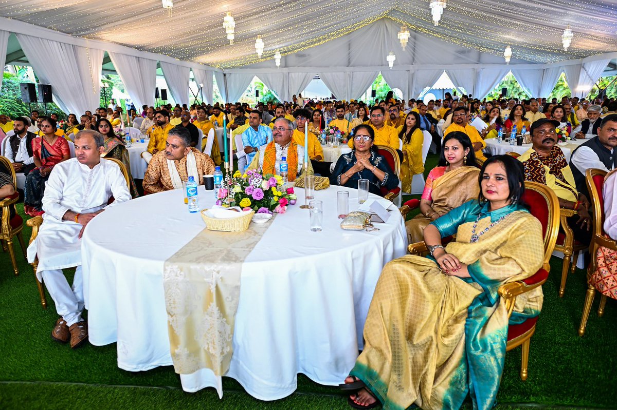 The High Commisioner <a href="/UpendraSRawat/">Upender Singh Rawat</a> delivered remarks highlighting the strong ties between India and Uganda, and significant contribution of the Indian Community to Uganda's economy.