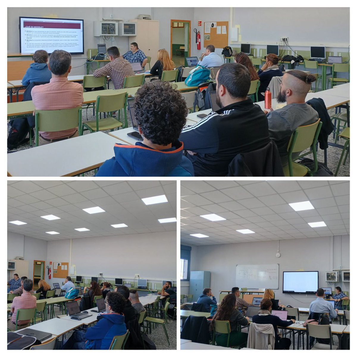 🔆 Semana de la Innovación y Formación en FP

"Introducción al aula virtual de EducaMadrid para el profesorado de nueva incorporación" Formación para nuevos docentes de FP en el IES Barajas
#ISMIE #IF_CMadrid <a href="/IES_Barajas/">IES Barajas</a>