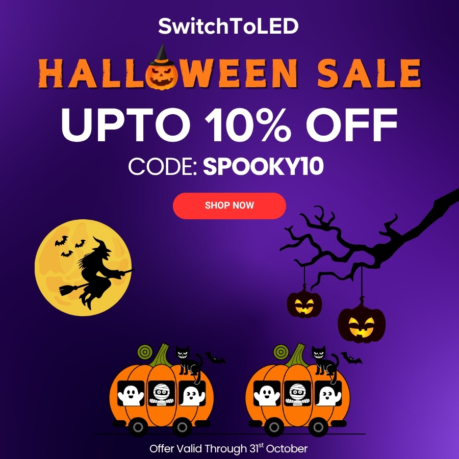 switchto_led's tweet image. 👻 Halloween Sale!
💡 Up to 10% OFF — Use Code SPOOKY10
🎃 Shop Now 👉 switchtoled.com
#SwitchToLED #HalloweenSale #SPOOKY10