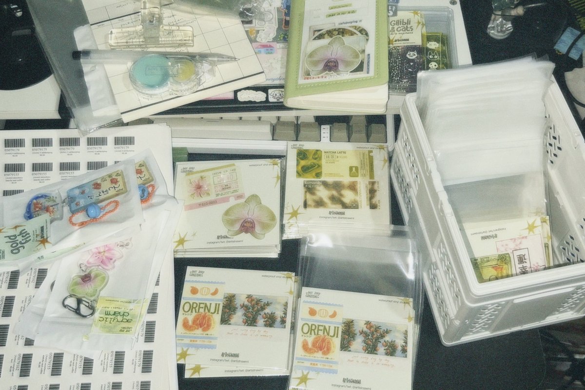 sandbox restock prep 🪷