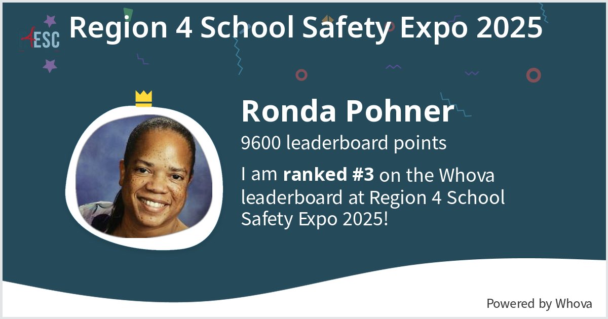 Ronda Pohner, M.ED tweet media