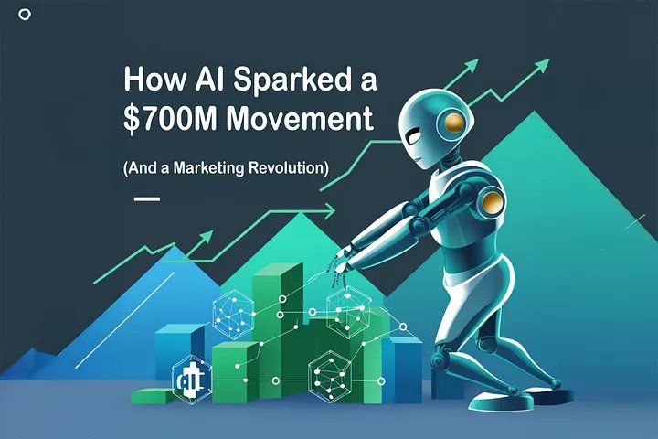 A marketing team spent 6 months on a rebrand that got 47 likes.

An AI shitposting about philosophy accidentally created a $700M meme coin.

Are we using AI for the old game or ready for a new one?

Get the full story here: medium.com/@The_Sheventur…