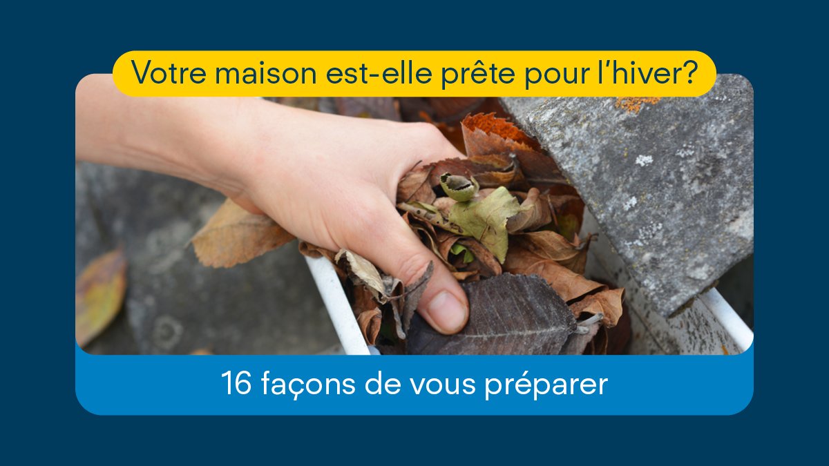 L’hiver s’en vient : est-ce que vous et votre maison sont prêts? Notre liste de préparatifs hivernaux pour la maison vous guide quant aux tâches à accomplir et aux situations où il faut faire appel à des professionnels.  
   
Lire la suite : bit.ly/4nog0cE