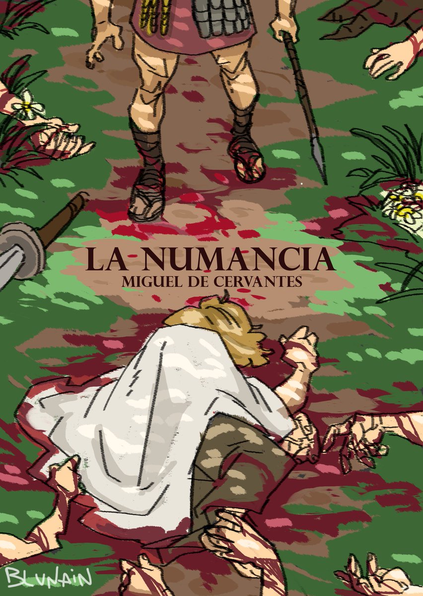 Proyecto de portada para la obra «El cerco de Numancia». 

<a href="/edit_planeta/">Editorial Planeta</a>  contratenmen