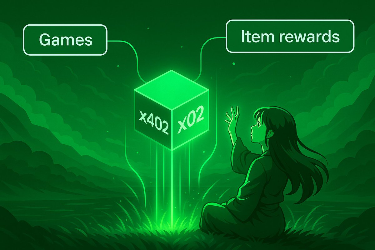 belivestudlo's tweet image. x402 protocol x Games