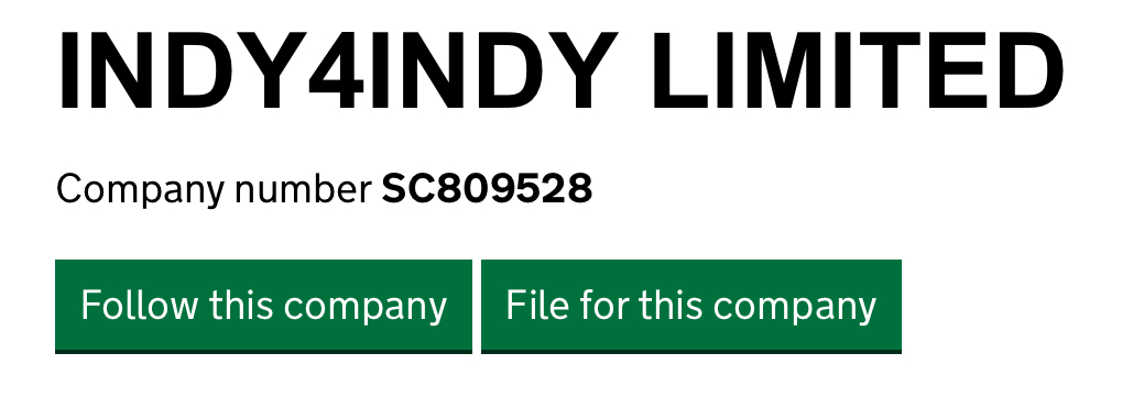 JustSayingScot's tweet image. #QuinanLloyd #TASP and the son of Eva Comrie own yet another #DataCollecting #PrivateLimitedCompany #AyeAppLimited 👇🥶  #Indy4IndyLimited
