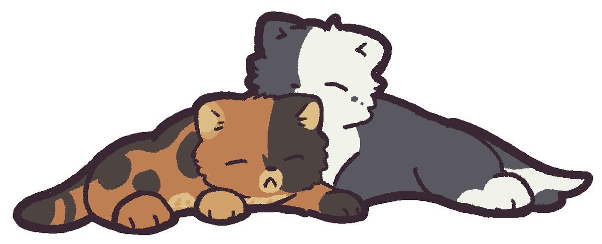 TRlCKMOON's tweet photo. Baby Swiftkit snd Lynxkit... if you even care...
#swiftpaw #lynxkit #warriorcats #goldenflameaudesigns https://t.co/BU5liaLOEs