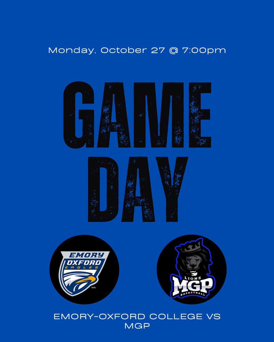 middle_prep's tweet image. 🚨GAMEDAY🚨

🆚 Emory-Oxford College 

⏰  7pm

📺  fan.hudl.com/usa/ga/oxford/…

📍 308 Moore Street Oxford Ga 30054

#MGP | #TheⓂ️ | #TheLions | #Year13 |