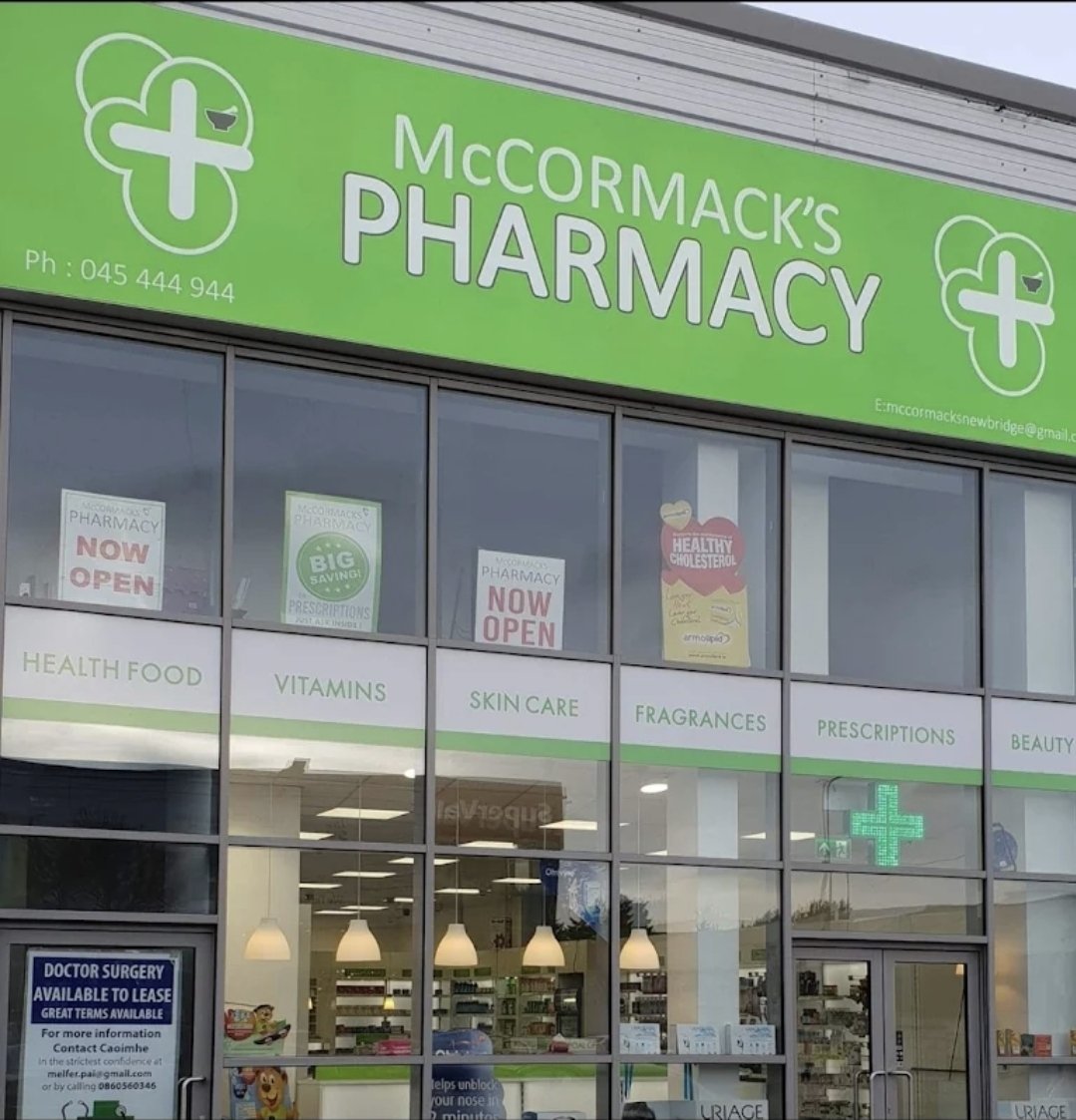 Cold &amp; Flu season is almost upon us. McCormacks Pharmacy are offering Flu jabs Monday - Friday along with Covid boosters every Friday on a walk in basis to help prepare us for the winter ahead. 
#Moores2025