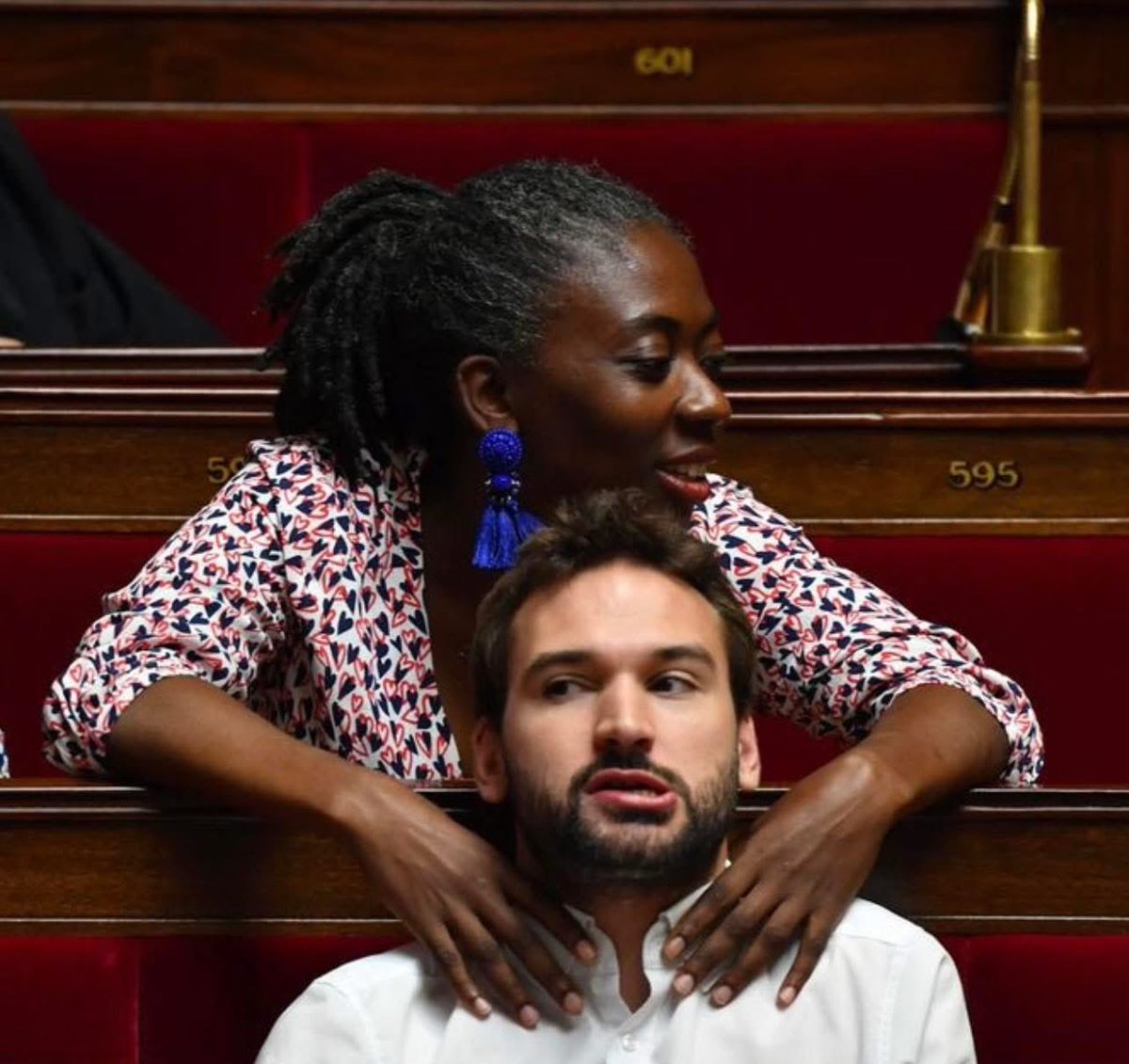 CANNETEX's tweet image. 🔴 Les députés Daniele #Obono et Ugo Bernalicis ont essayé de rencontrer Nicolas #Sarkozy à la prison de la Santé. En voulant faire du voyeurisme carcéral, #LFI plonge un peu plus dans l’abject. 🤢#