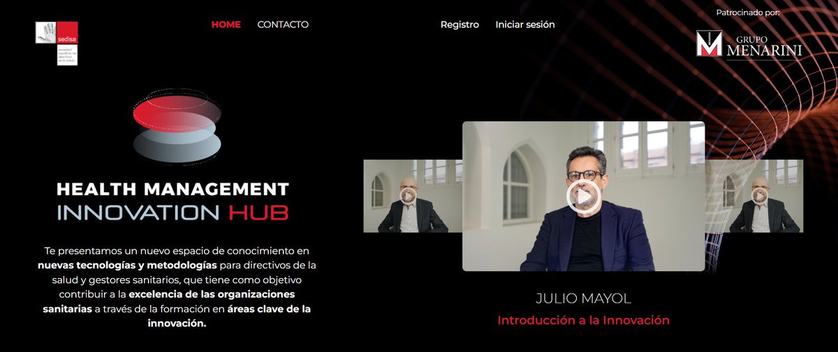 💡 Transformar la #sanidad es un reto compartido.
 SEDISA y <a href="/menarini_es/">Menarini España</a> impulsan el Health Management Innovation Hub, un espacio de formación en innovación, digitalización y gestión humanista para directivos de la #salud.

 👉Más info y registro: sedisainnovationhub.net