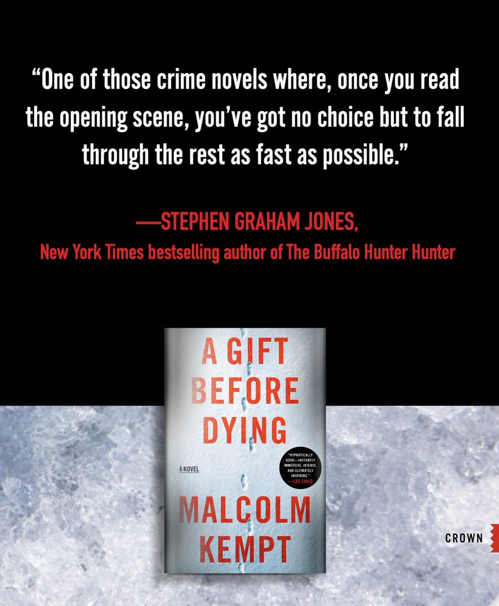 I’m beyond stoked to share that Stephen Graham Jones, one of the inspirations behind my writing journey, has written a spectacular blurb for my debut novel, A Gift Before Dying. I'm absolutely humbled. If you haven’t read his stuff, then you are truly missing out. Thank you!