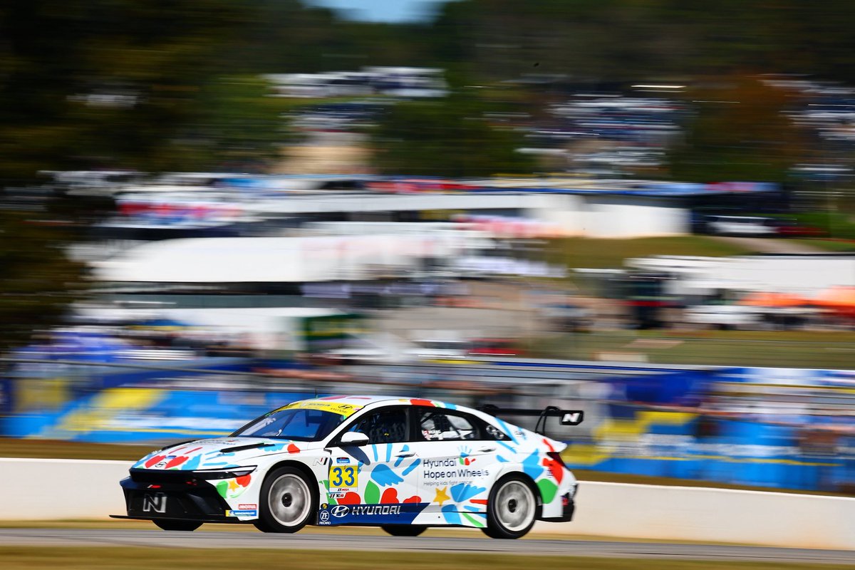 BHA's tweet photo. For every lap led by a Hyundai in the 2025 season, Hyundai Hope on Wheels (HHOW) donated $100 to a local children's hospital. In total, 415 laps were led and $41,500 was donated to various children's hospitals this year👏 @hopeonwheels https://t.co/oUlO8oHbih