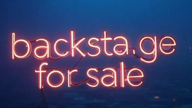 domainhackz's tweet image. backstage is for sale.
#backstage #domainname #domainhack