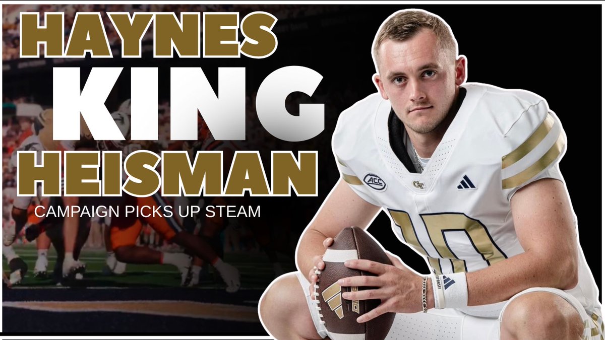 The Haynes King For Heisman Campaign Has Begun #StingEm 
youtu.be/lkrgOY_xvl8