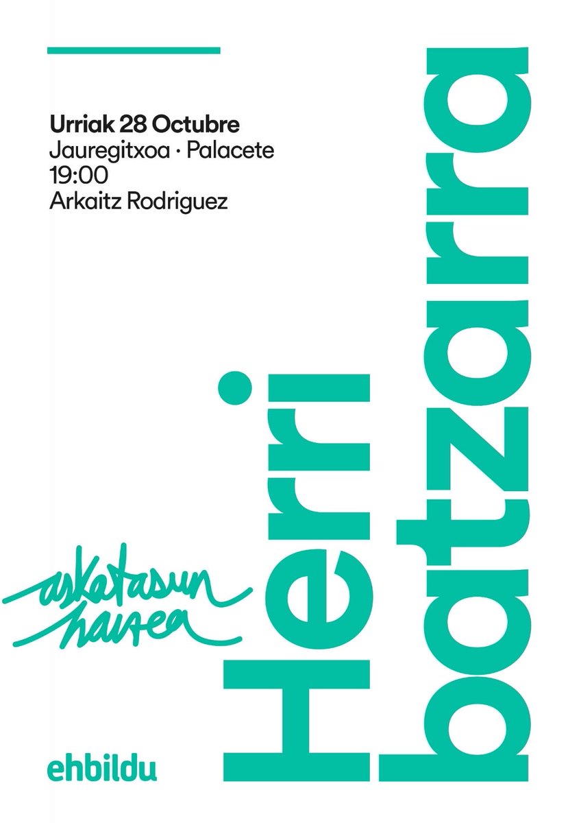 📢 Herri batzarra / Asamblea popular ✊🏾