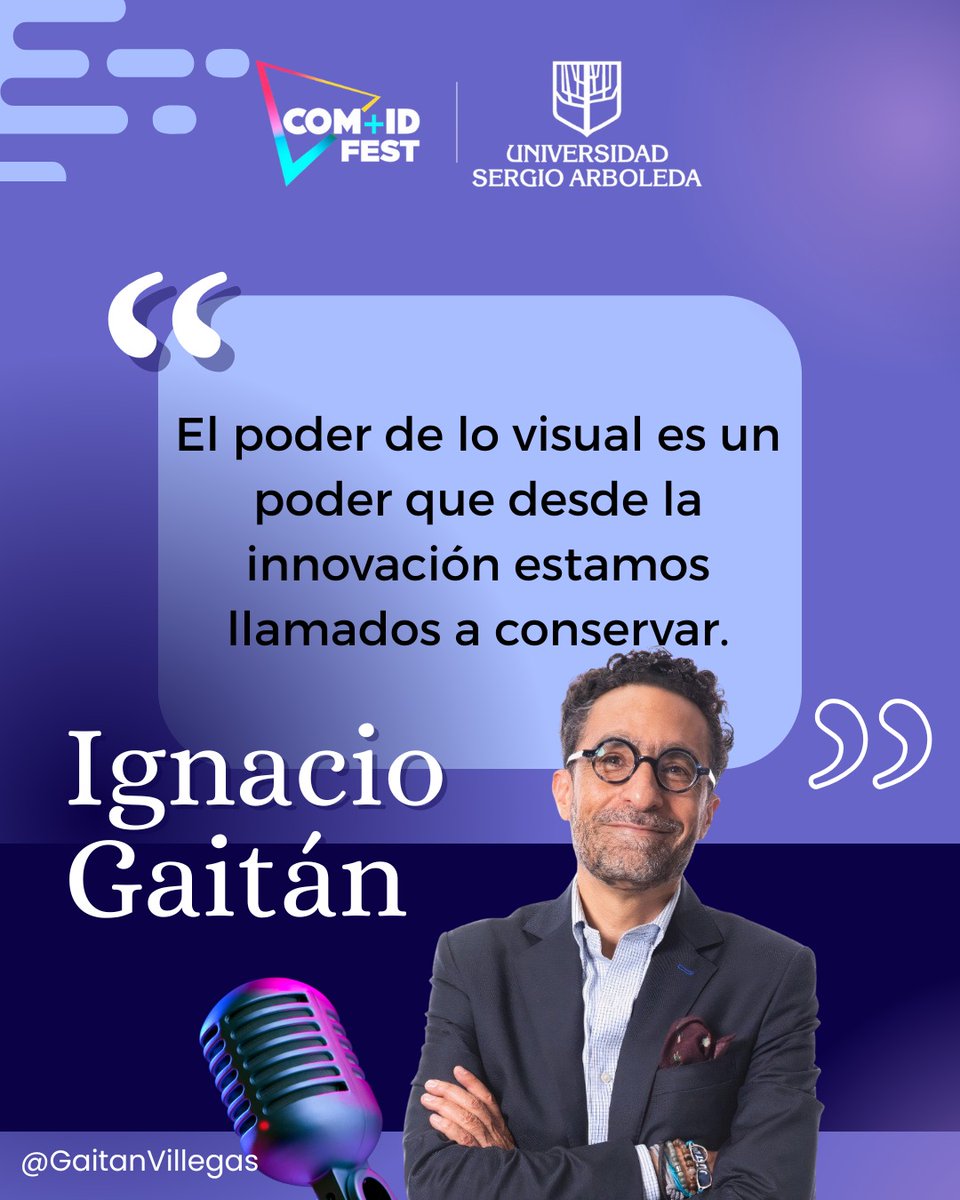Ignacio Gaitán, <a href="/GaitanVillegas/">Ignacio Gaitán Villegas</a>, nos cuenta sobre el poder de la imagen y su transcendencia en el periodismo y los medios de comunicación.

Sigue la charla en vivo por nuestro canal de YouTube: youtube.com/live/JsRm81IbI…