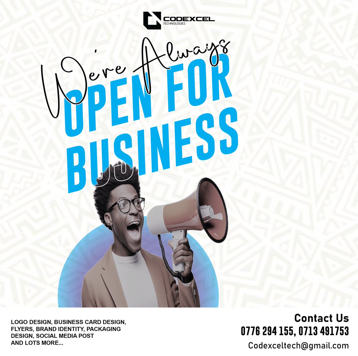 codexceltech's tweet image. We offer top-notch Graphic Design services tailored to your needs. Contact us for more.
#GraphicDesigner
#Codexceltech