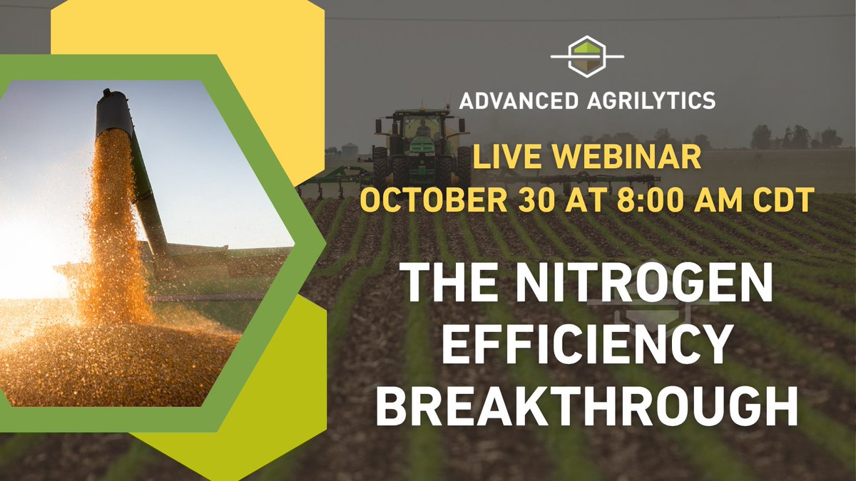 New Research!

This analysis across 750,000 acres shows how predictive agronomy can improve NUE, boost ROI, and cut emissions without sacrificing yield.

See the full findings:
👉 adag.ag/68dEh  

#PredictiveAgronomy #NitrogenEfficiency