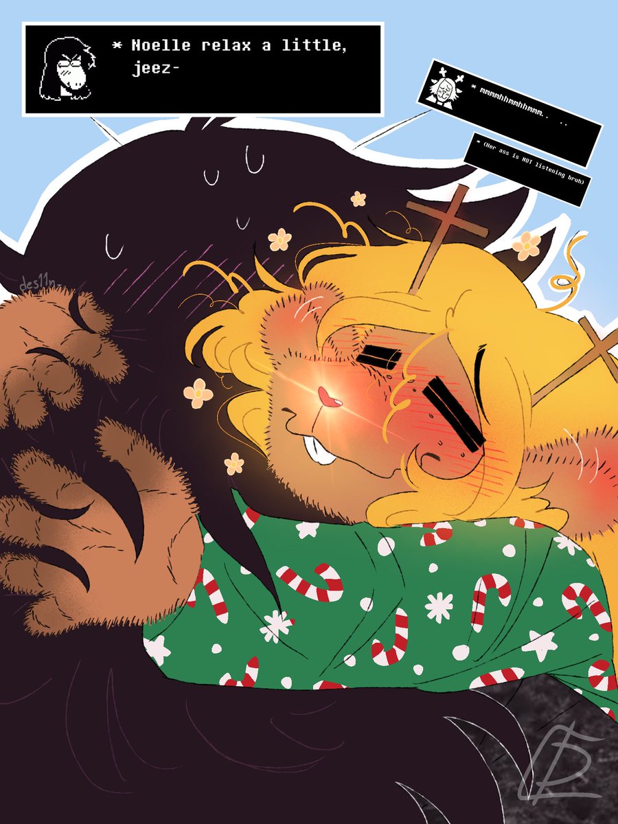 lost in the sauce

#DELTARUNE #susiedeltarune #noelledeltarune #suselle