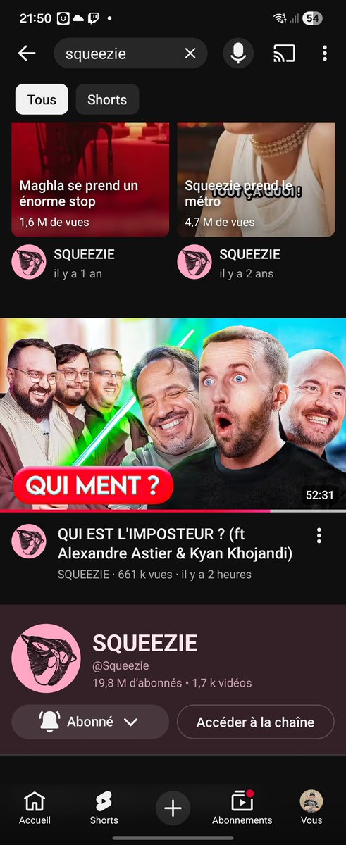 in4n_'s tweet photo. Merci le squeezie, la manche sabre laser c'était un bonheur 🔥 ta refais ma soirée https://t.co/OfTXUE4VTx