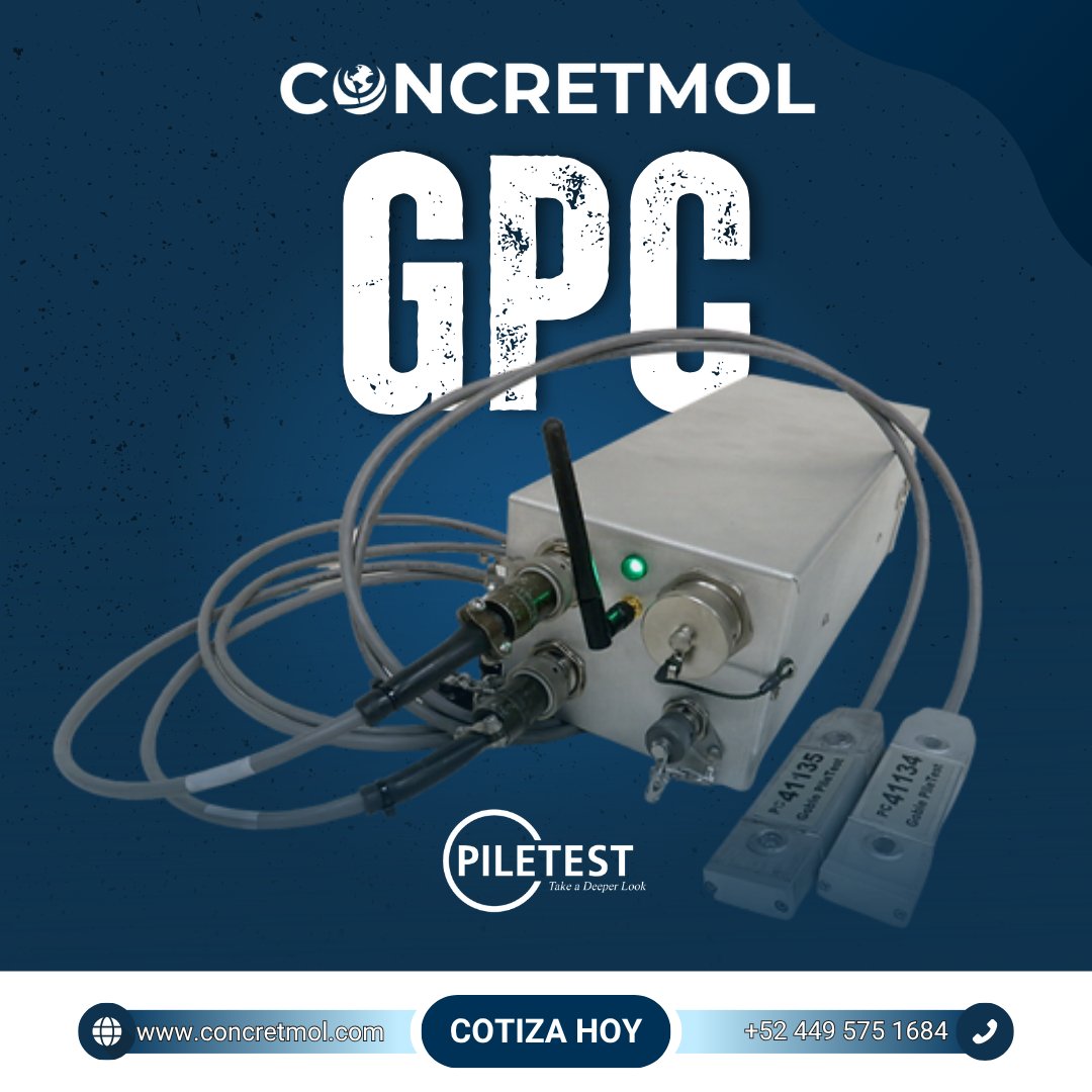 concretmol's tweet image. El GPC permite monitorear la hinca de pilotes y evaluar su integridad estructural en tiempo real. Obtendrás resultados precisos, confiables y conforme a normas internacionales. 🌐

#Concretmol #Piletest #GPC #PDA #CimentacionesSeguras #Geotecnia