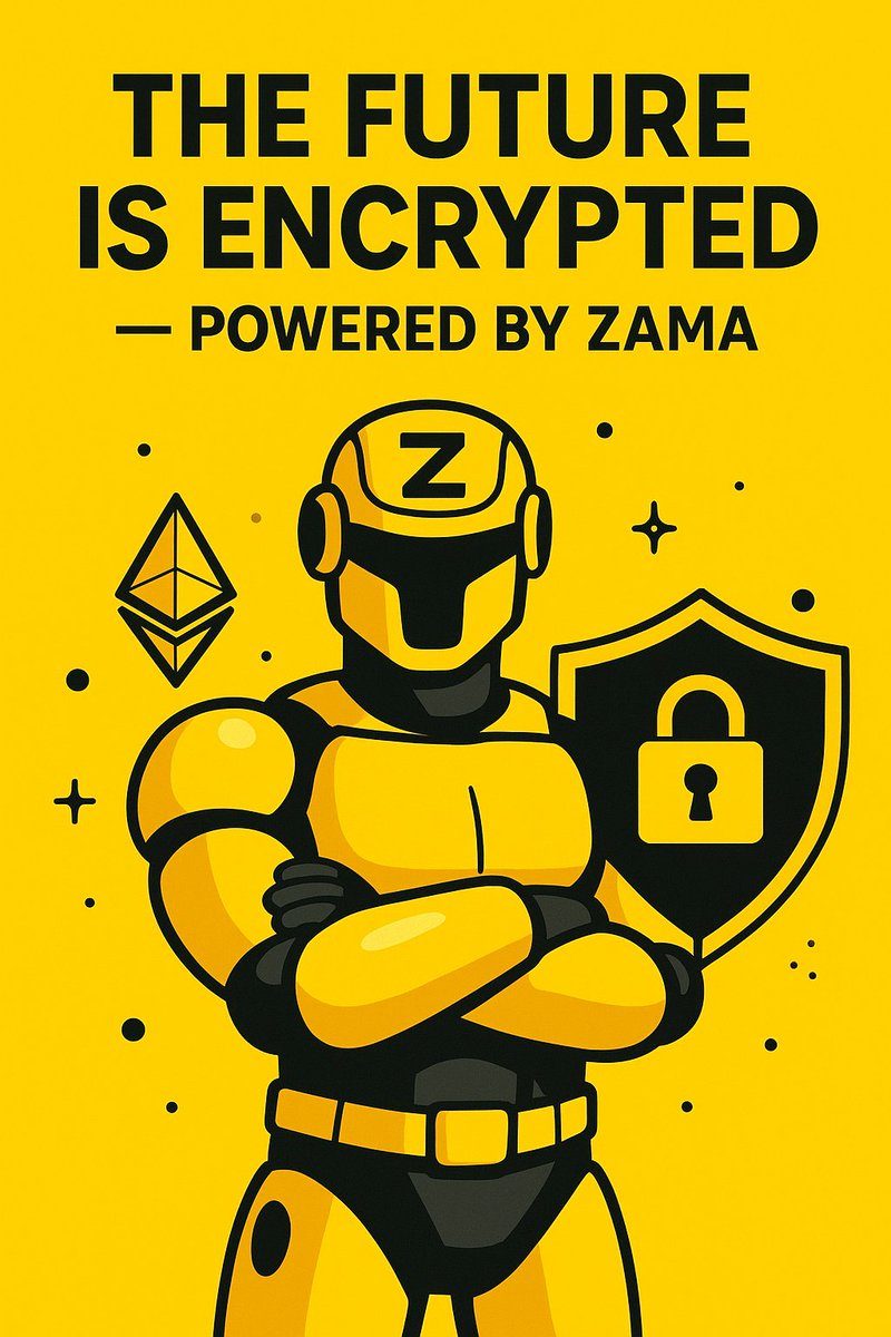 0xaramy's tweet image. 🔐 The Future is Encrypted , Powered by Zama!!
Imagine a world where data never leaves your control ,where AI can analyze, learn, and grow without ever breaching your privacy. That’s what Zama is building with its cutting-edge FHE technology.
By combining blockchain…